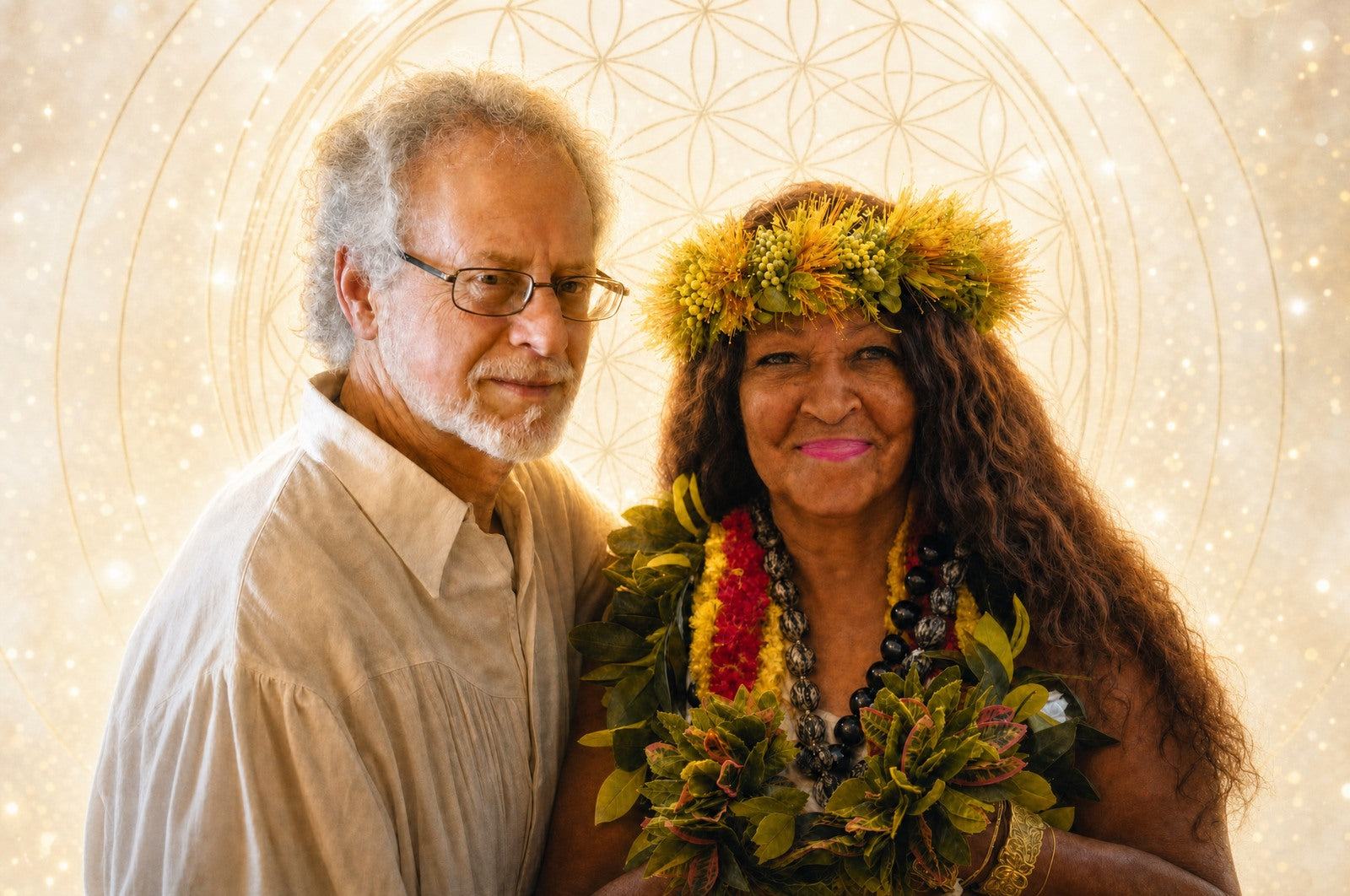 Steven Halpern and Kahu Kāhealani together